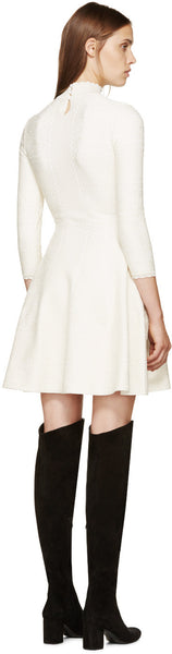 White Lace A-Line Dress